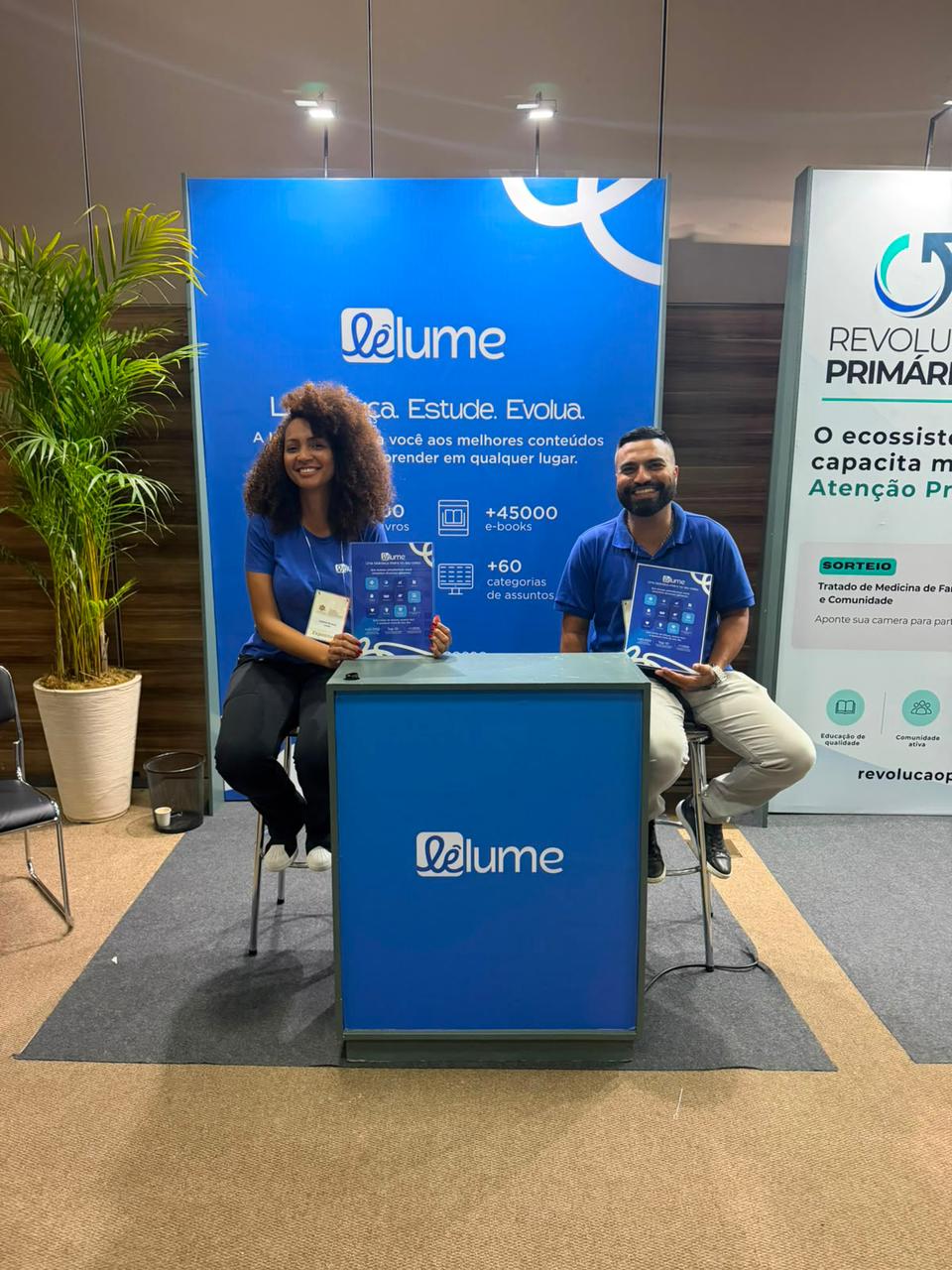 Equipe Lêlume no 2º Congresso Sul-Brasileiro de Medicina da Família e Comunidade 2026, em Florianópolis/SC