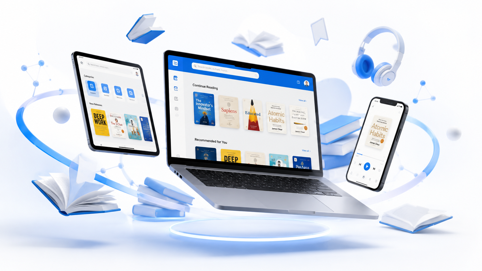 Mockup do aplicativo Lelume